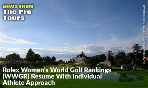 rolex series golf ranking|world golf rankings 2023 women.